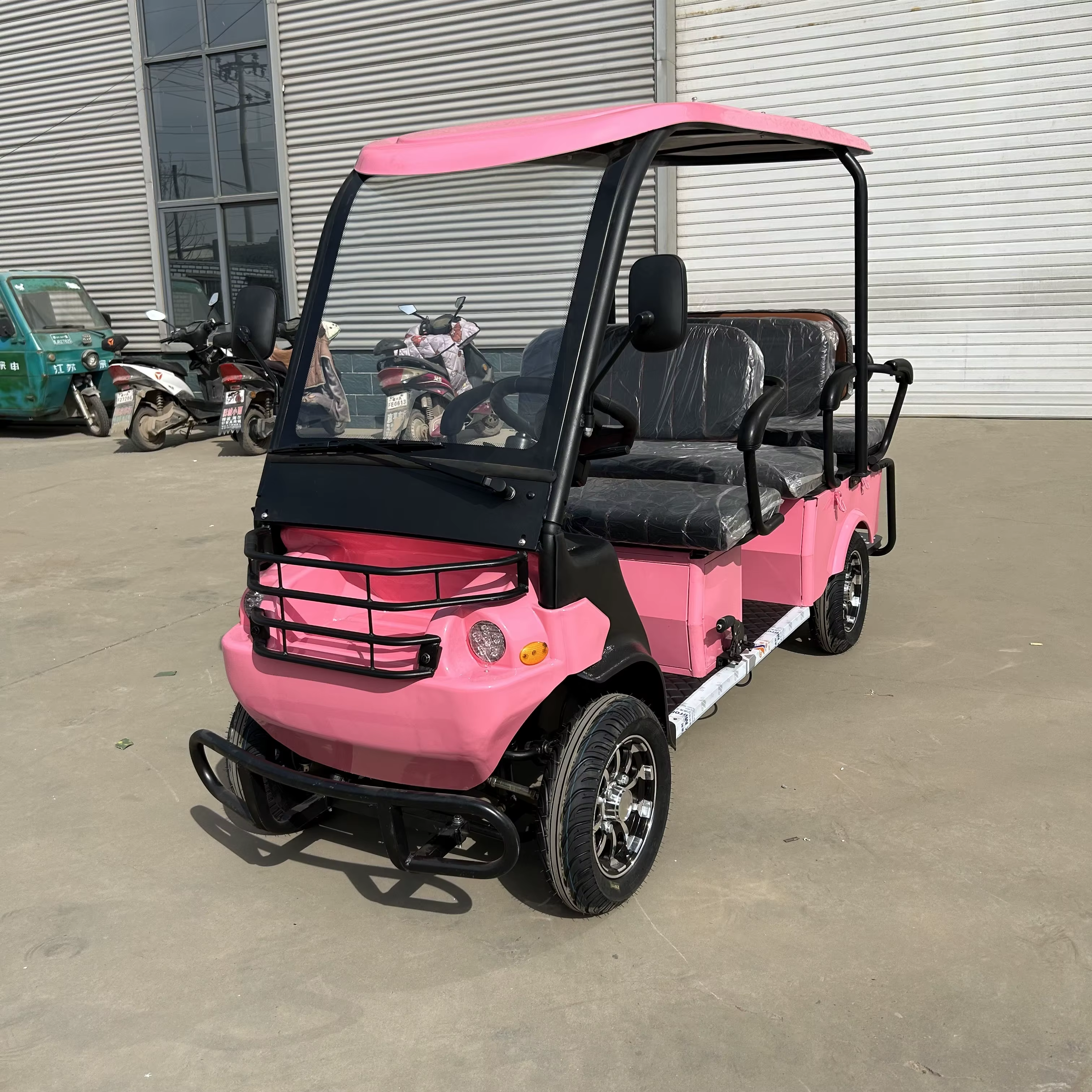 6-Seater Electric Golf Cart Buggy with Fat Tires — image 3