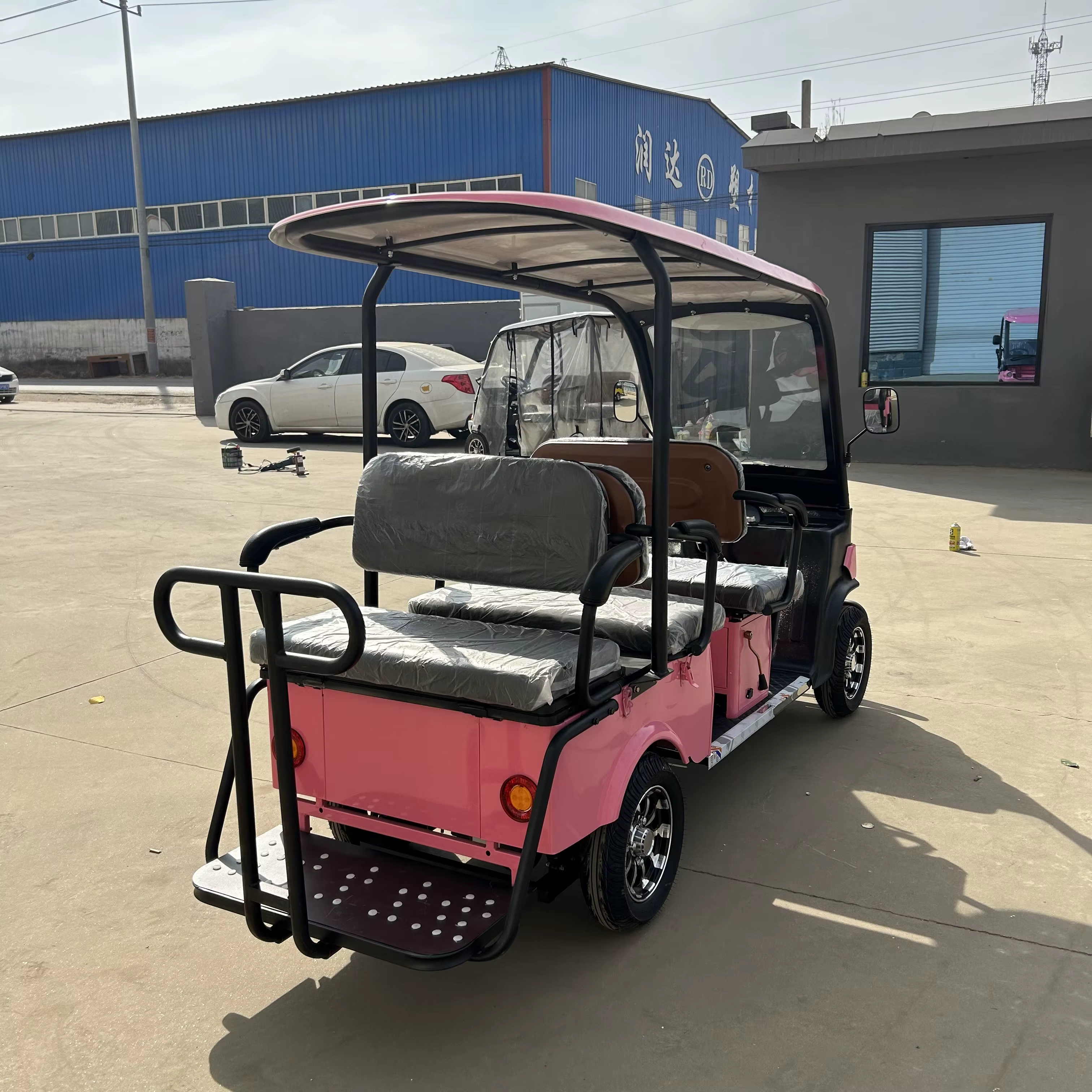6-Seater Electric Golf Cart Buggy with Fat Tires — image 7
