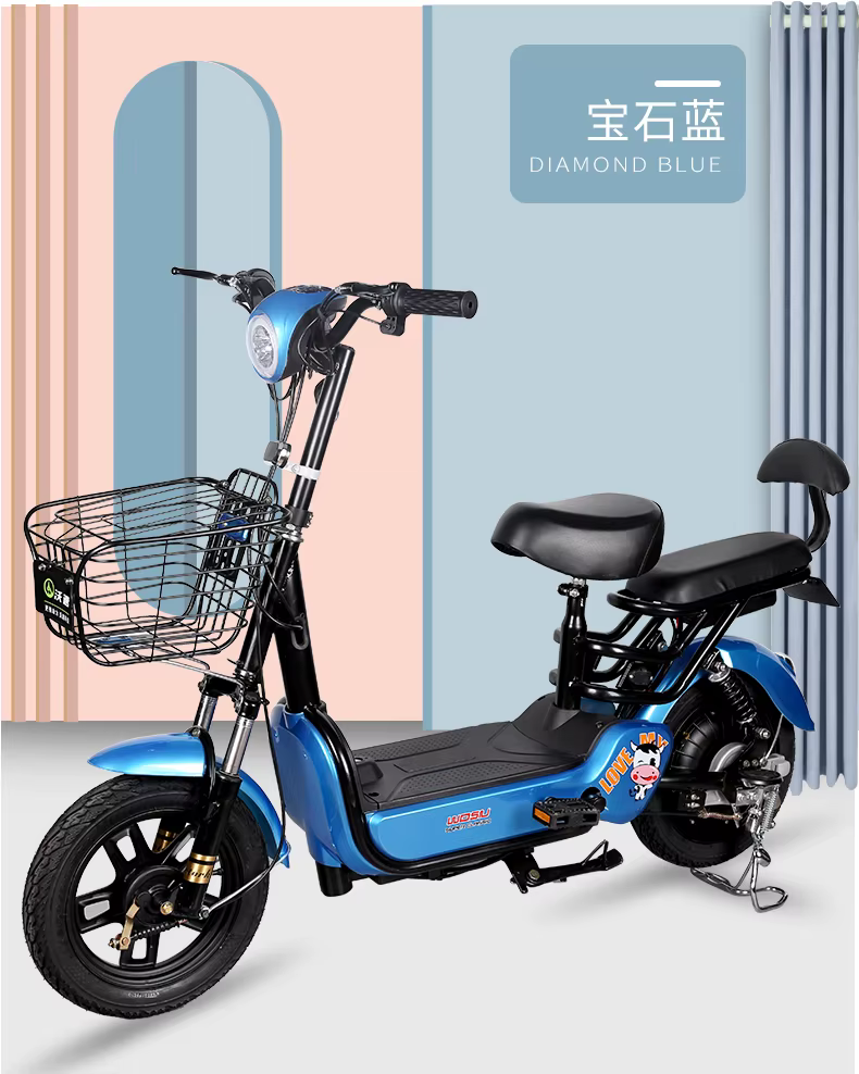 48V 12A Electric Bicycle with 350W Motor — image 3