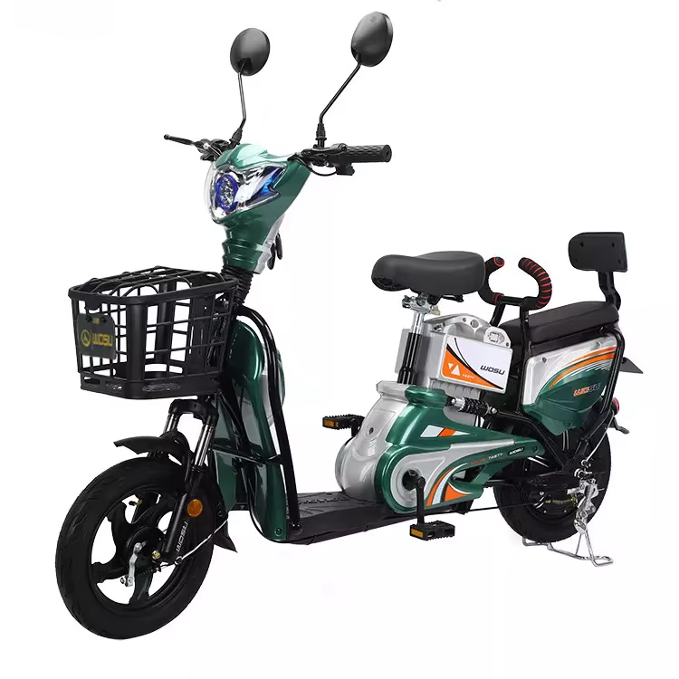 350W 48V Electric City Bike with 24-Speed Gears — image 2