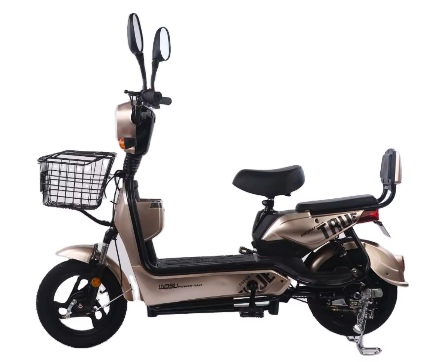 350W Electric City Bicycle with Rear Seat and 48V Battery — image 3