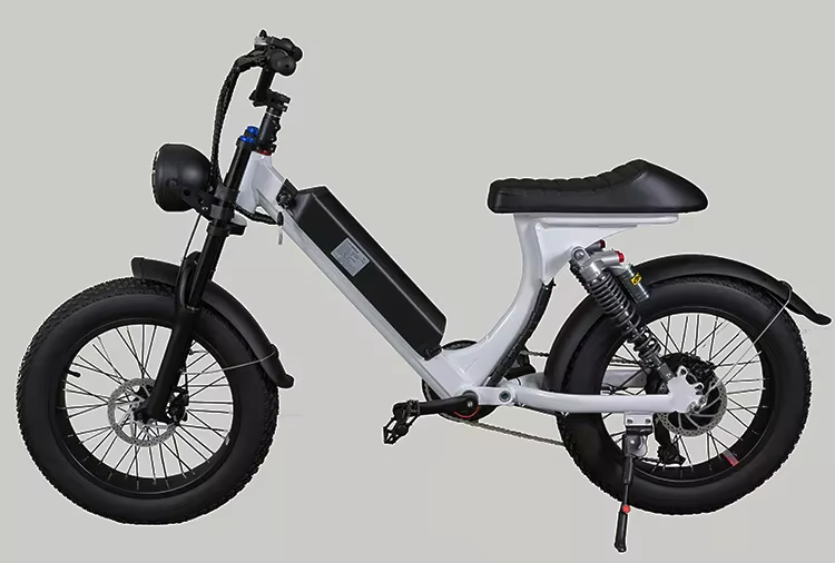 Good And Cheap 20 Inch Thick Tire 500W 48V 12Ah Lithium Battery Electric Bicycle — image 2