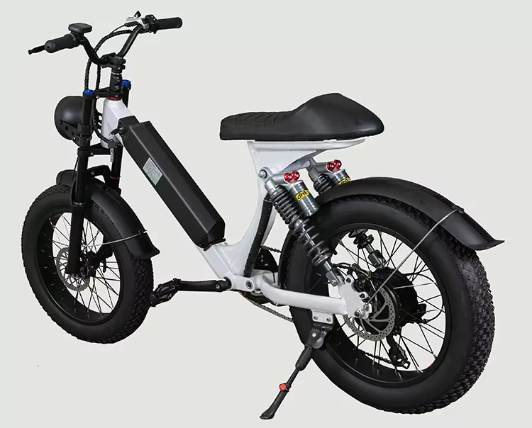Good And Cheap 20 Inch Thick Tire 500W 48V 12Ah Lithium Battery Electric Bicycle — image 3