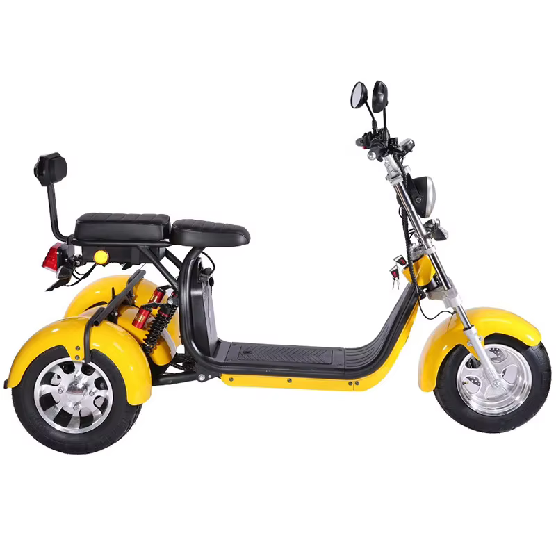 2023 New Design Citycoco 1000w 1500w Adult Electric 3 Wheel Scooter Tricycle — image 2