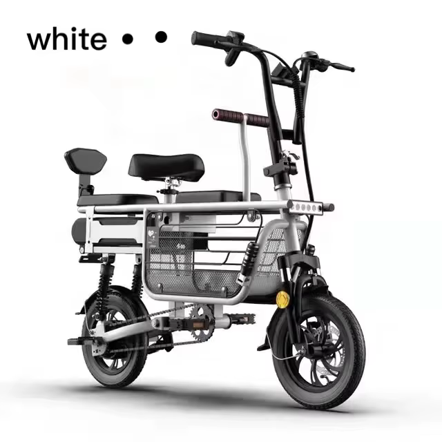Oversize Storage Box Electric City Bike 12 Inch Folding Electric Scooter — image 2