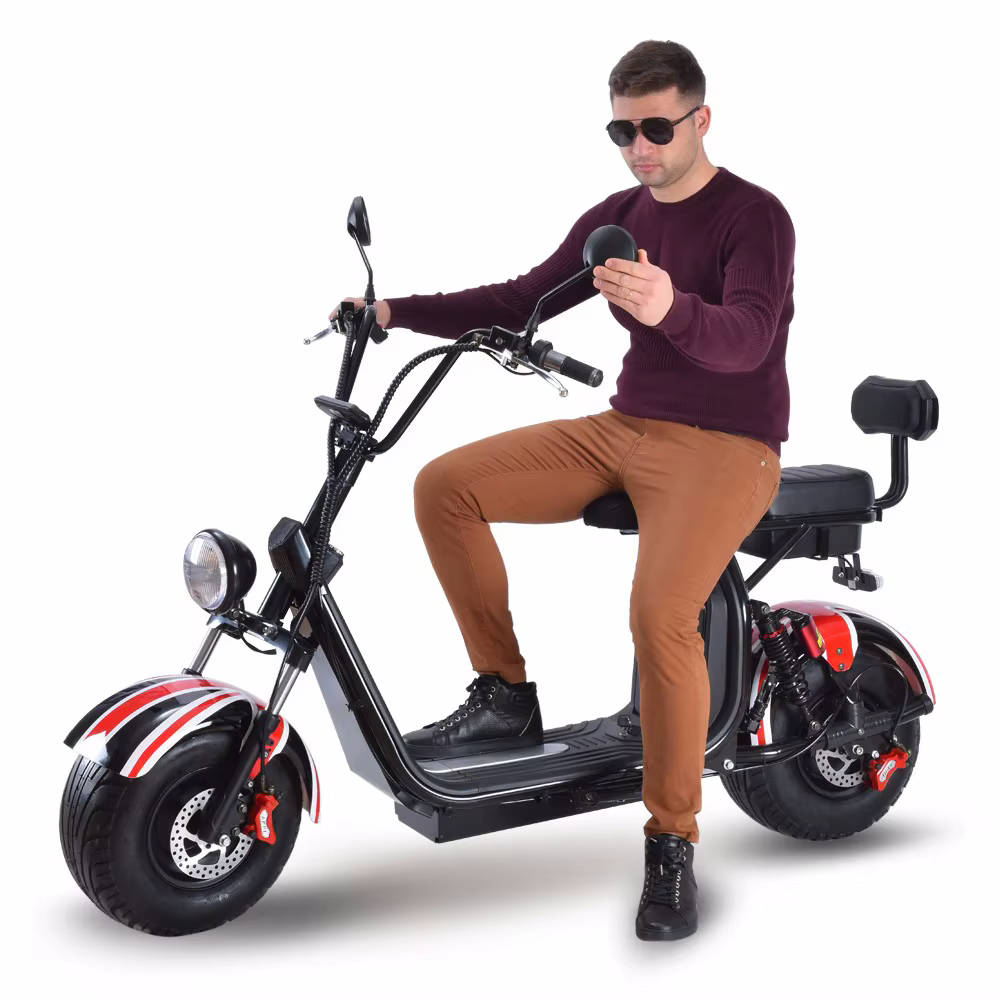 2000W 60V Electric Scooter with Coco Fat Tires — image 5