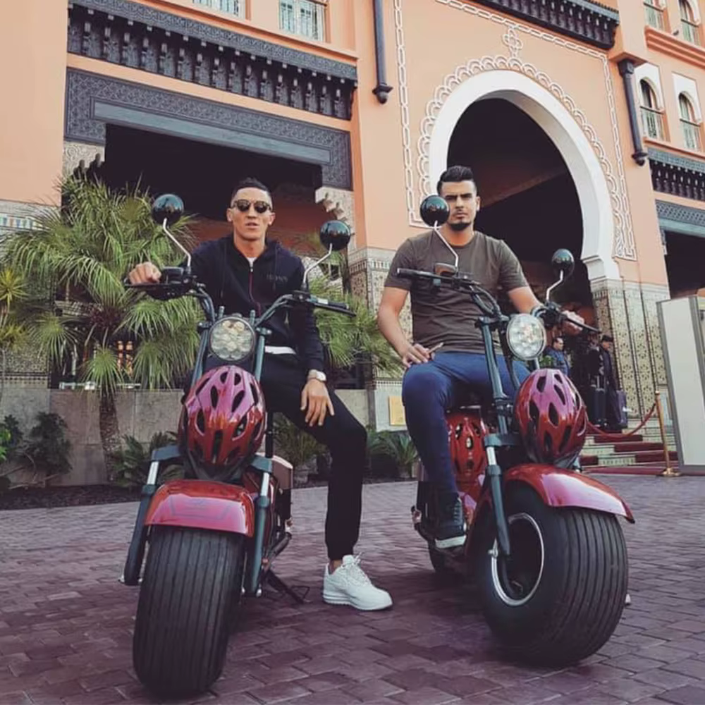 2000W 60V Electric Scooter with Coco Fat Tires — image 6