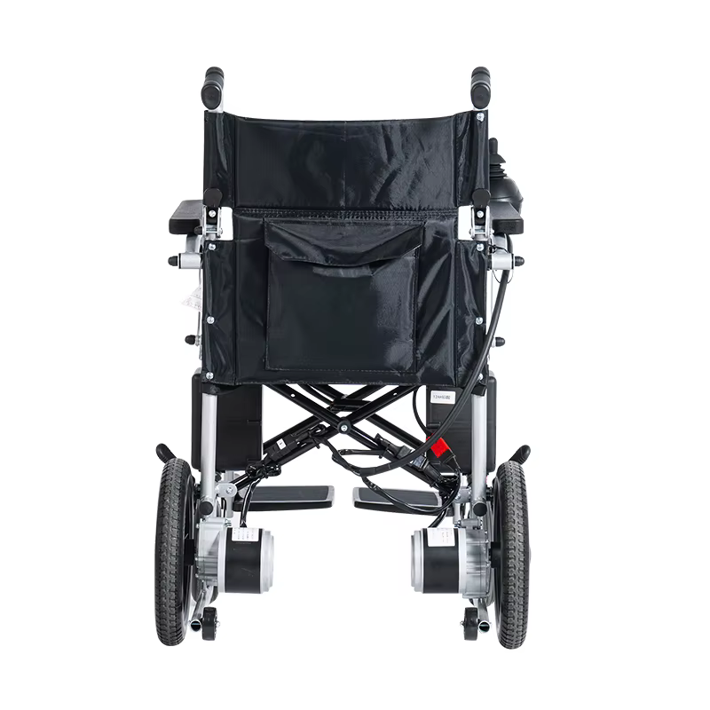 Portable Folding Electric Wheelchair with Aluminum Alloy Frame — image 5