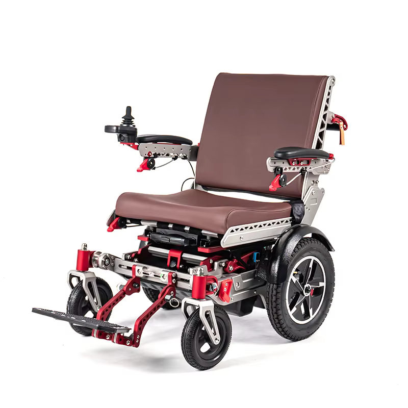 Intelligent Electric Wheelchair with Customized Colors and Broad Seat Width — image 5