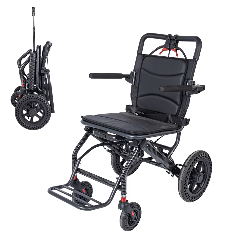 Lightweight Folding Portable Manual Wheelchair with CE Certification — image 6