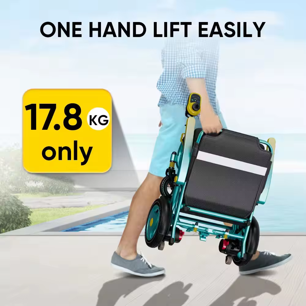Beiz Ultra Lightweight Lithium Battery Electric Wheelchair — image 4