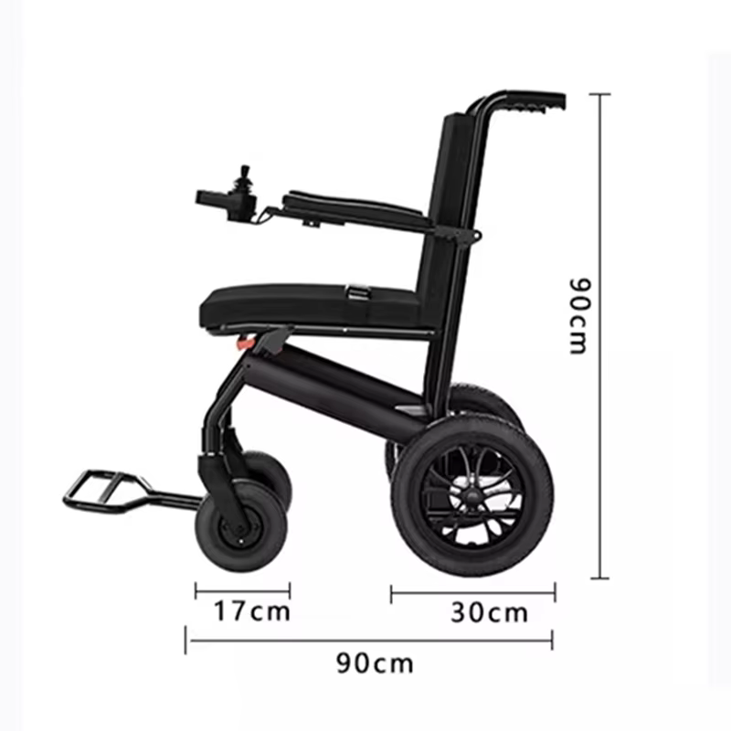 Ultra Light 10kg Carbon Fiber Foldable E-Wheelchair — image 4
