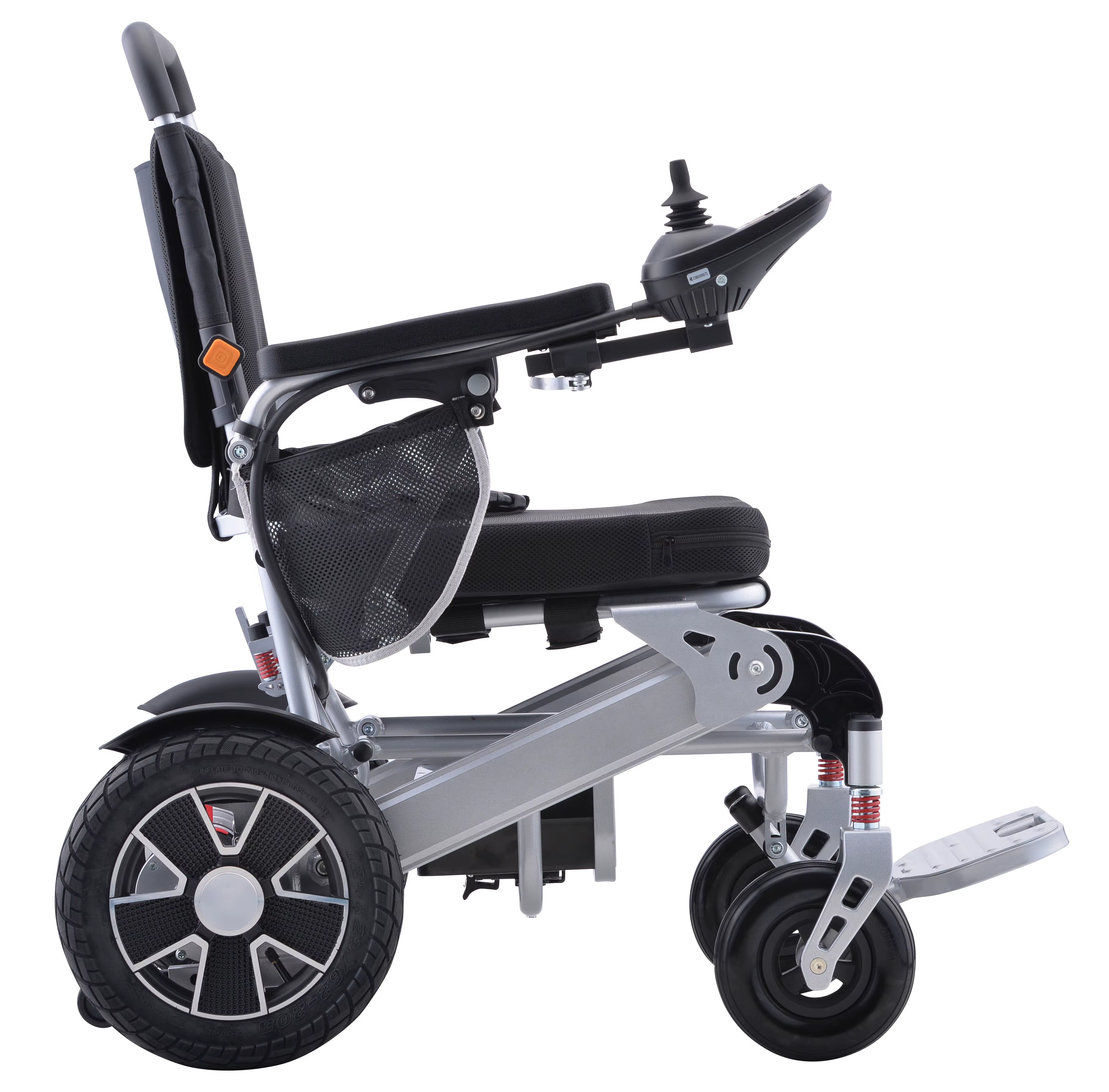 Electric Reclining Aluminum Rehabilitation Therapy Power Wheelchair — image 2