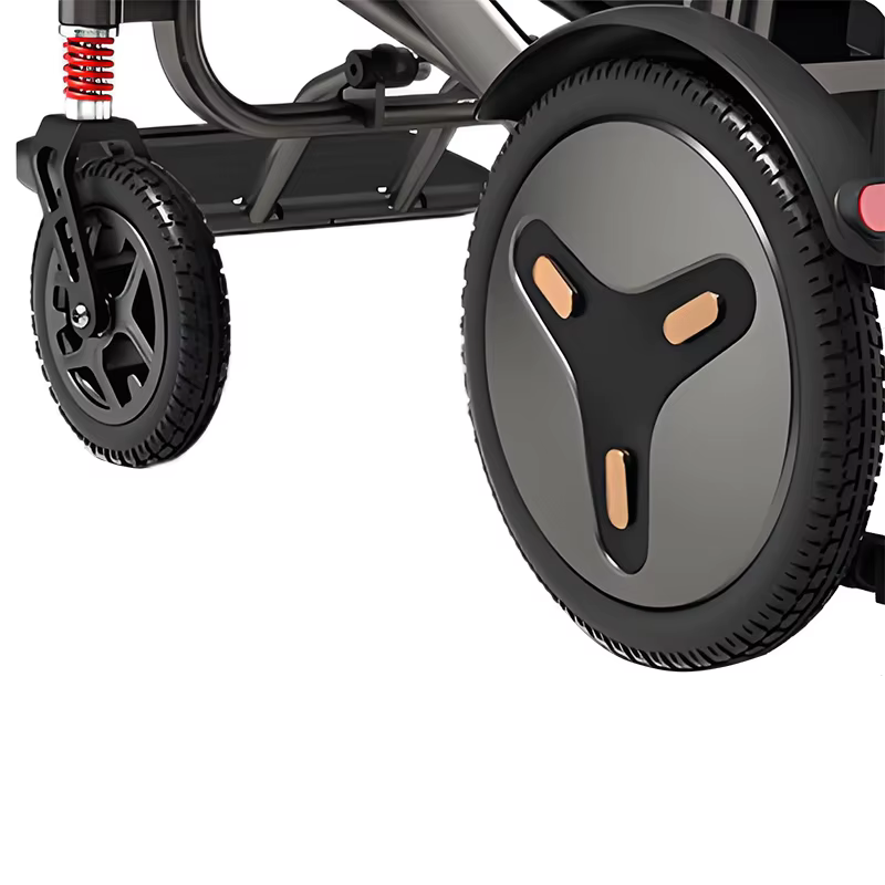 Customizable Ultra-Light Aluminum 4-Wheel Electric Wheelchair — image 5