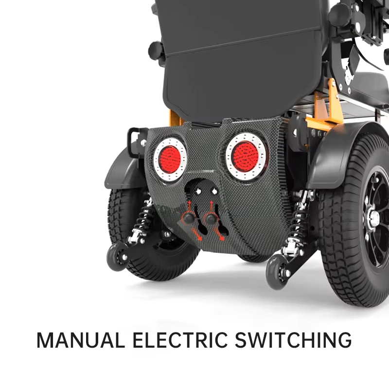 1000W Off-road 4 Wheel Electric Mobility Scooter with EABS Brake System — image 3