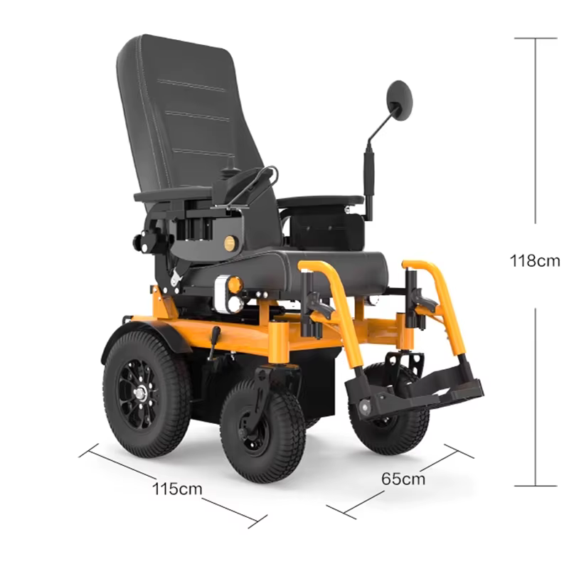 1000W Off-road 4 Wheel Electric Mobility Scooter with EABS Brake System — image 4