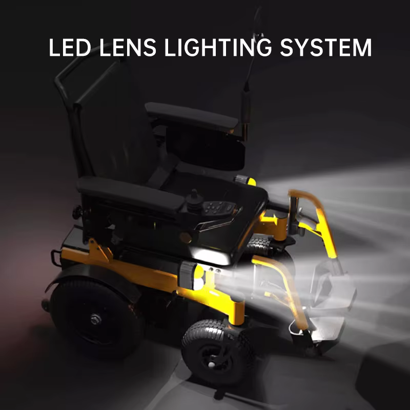 1000W Off-road 4 Wheel Electric Mobility Scooter with EABS Brake System — image 5