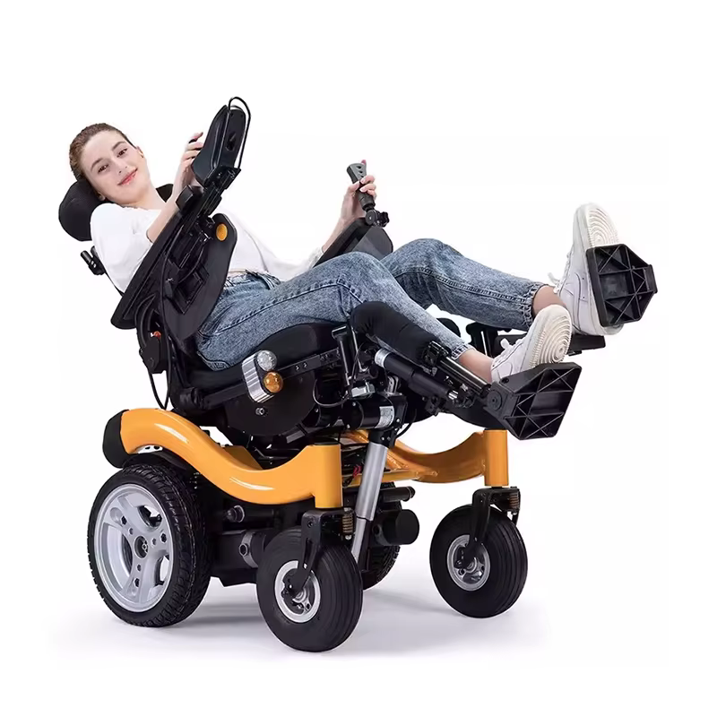 Smart Leg & Back Electric Adjustable Heavy-Duty Wheelchair — image 5