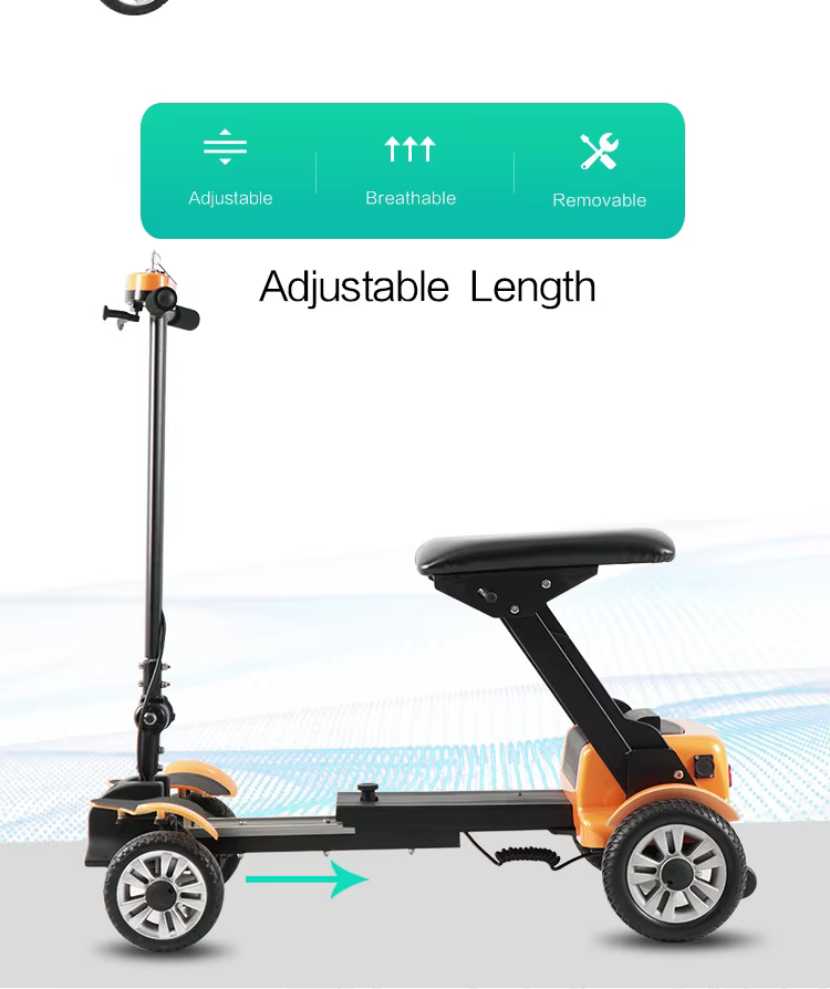 Remote Control Folding Mobility Scooter 180W - Model BZ-FDB05 — image 2