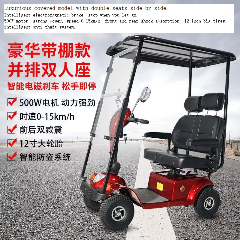 Motor Folding Four-wheel Electric Vehicle - BZ JKS500 — image 4