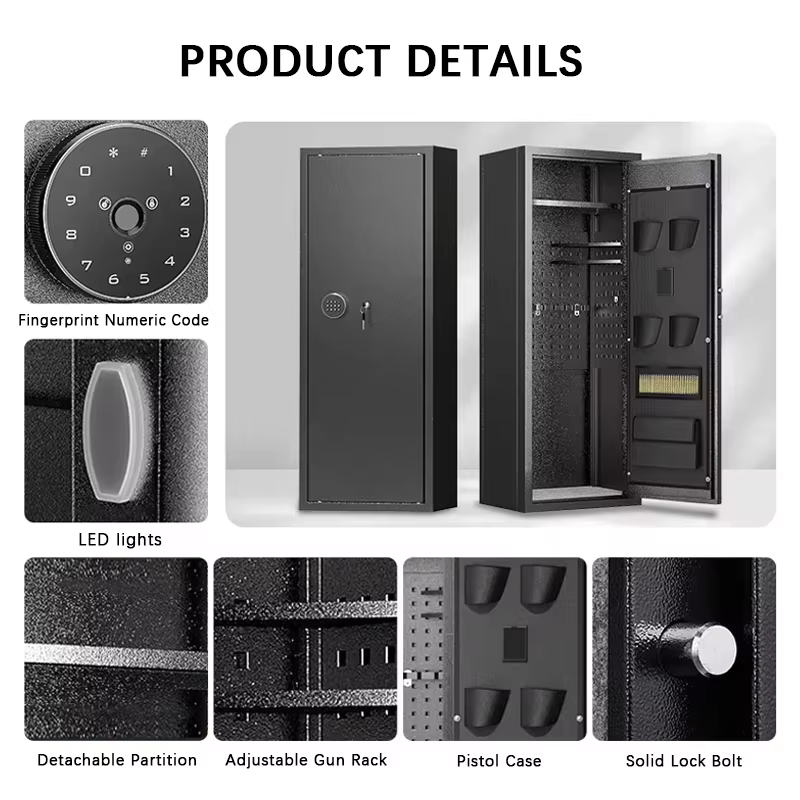 XBT-2025 Home Gun Safe New Large Steel Storage Box — image 4
