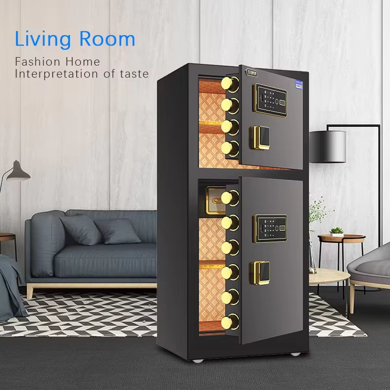 XBT Home Office Large Two-Door Fingerprint Password Safe — image 7