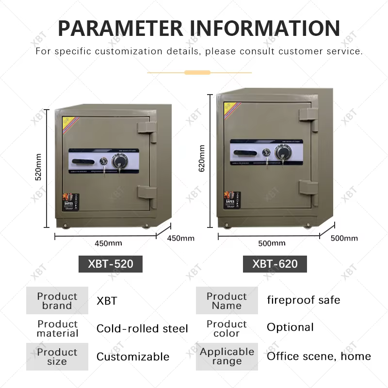 XBT-Safe 2025 High Security Fireproof Steel Safe — image 3