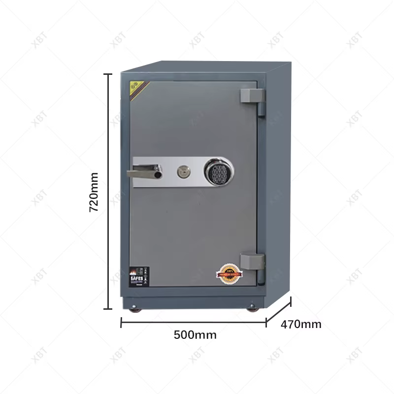 XBT-Custom 2 Hour Fireproof Steel Home Deposit Security Safe Box — image 2