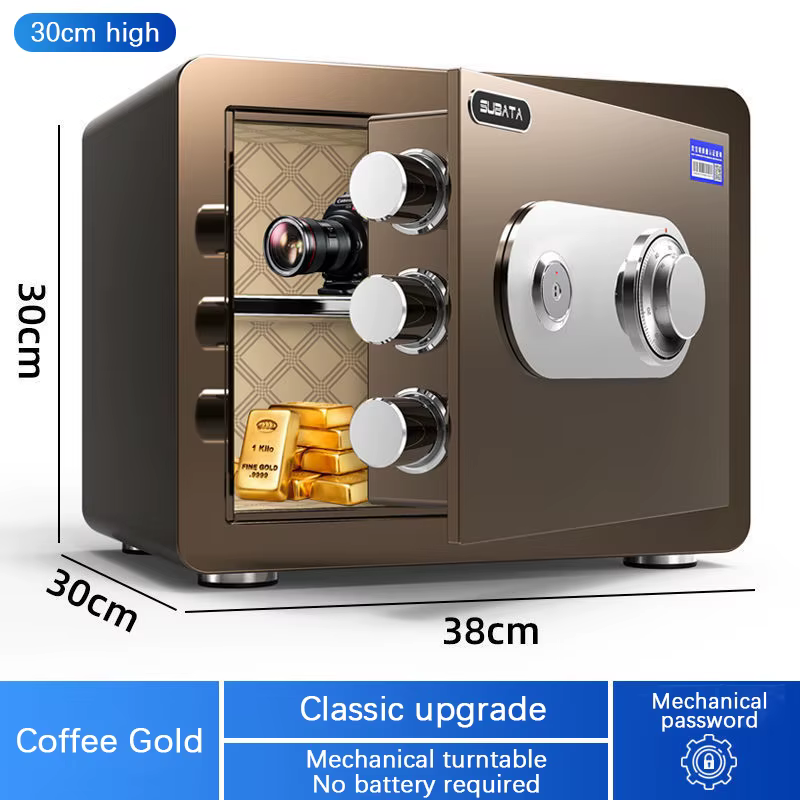 XBT Best-Selling Small Durable Home Security Cabinet Fingerprint Access Safe — image 2