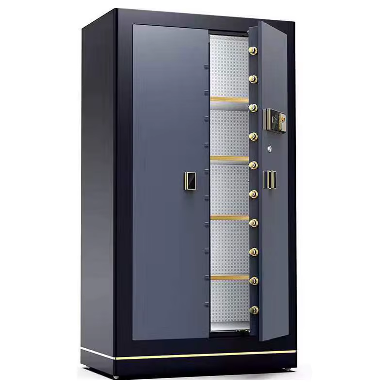 XBT High-End Fireproof Home and Office Safe Steel Metal Safety Box with Fingerprint Lock — image 3