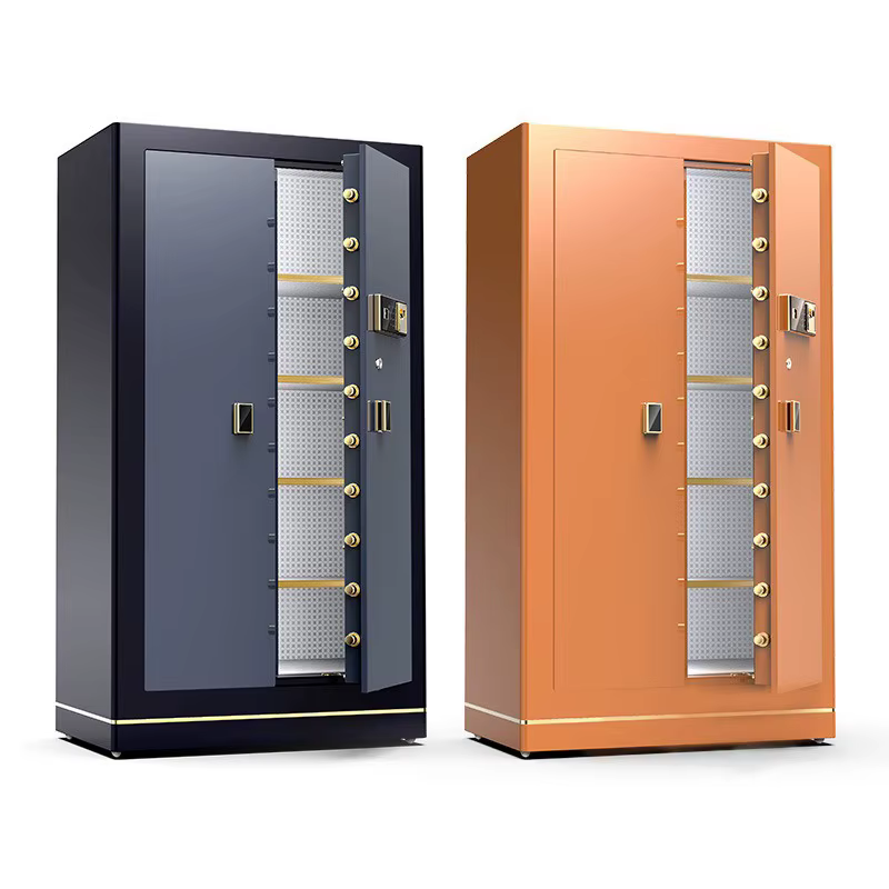 XBT High-End Fireproof Home and Office Safe Steel Metal Safety Box with Fingerprint Lock — image 4