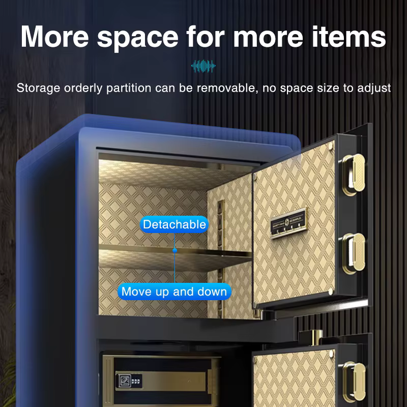 XBT Double Door Electronic Secure Deposit Steel Safe Box — image 5