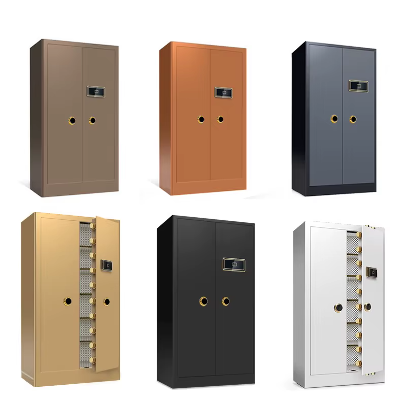XBT High-Security Metal Hotel Home Safe Box Double Electronic Doors Fireproof — image 2