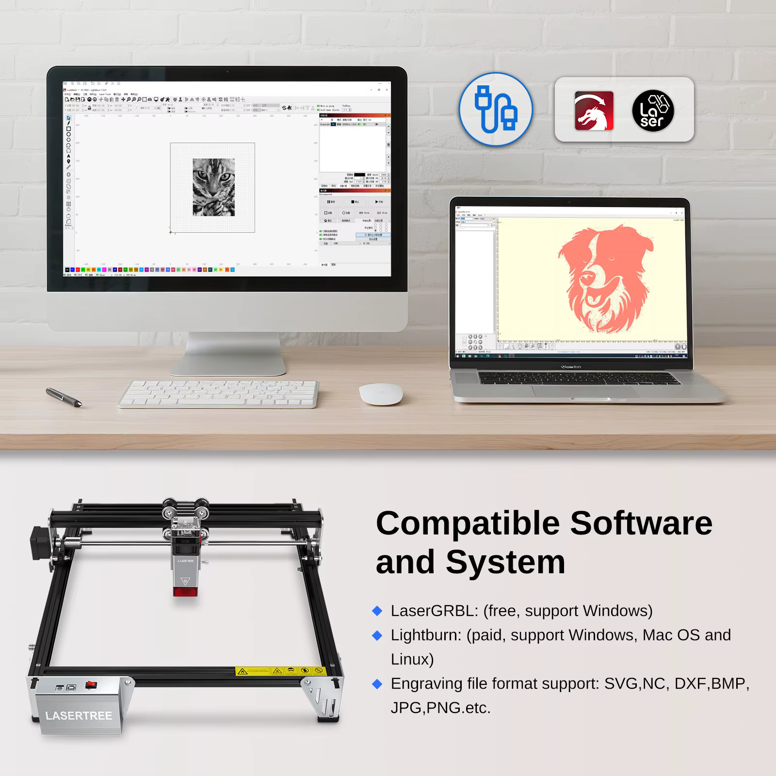 Laser Tree K1 Mini 5W Diode Laser Engraver — image 6