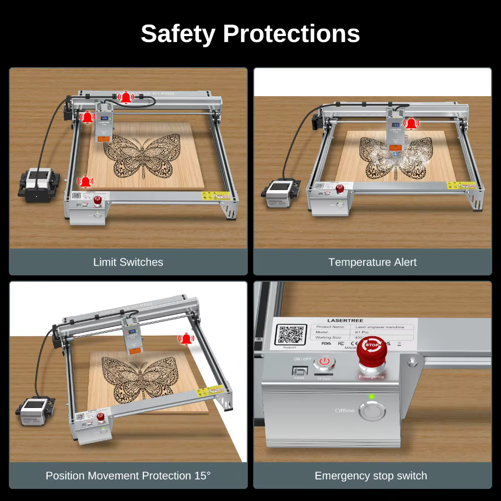 Laser Tree K1 Pro 40W Optical CNC Laser Engraving Machine — image 5