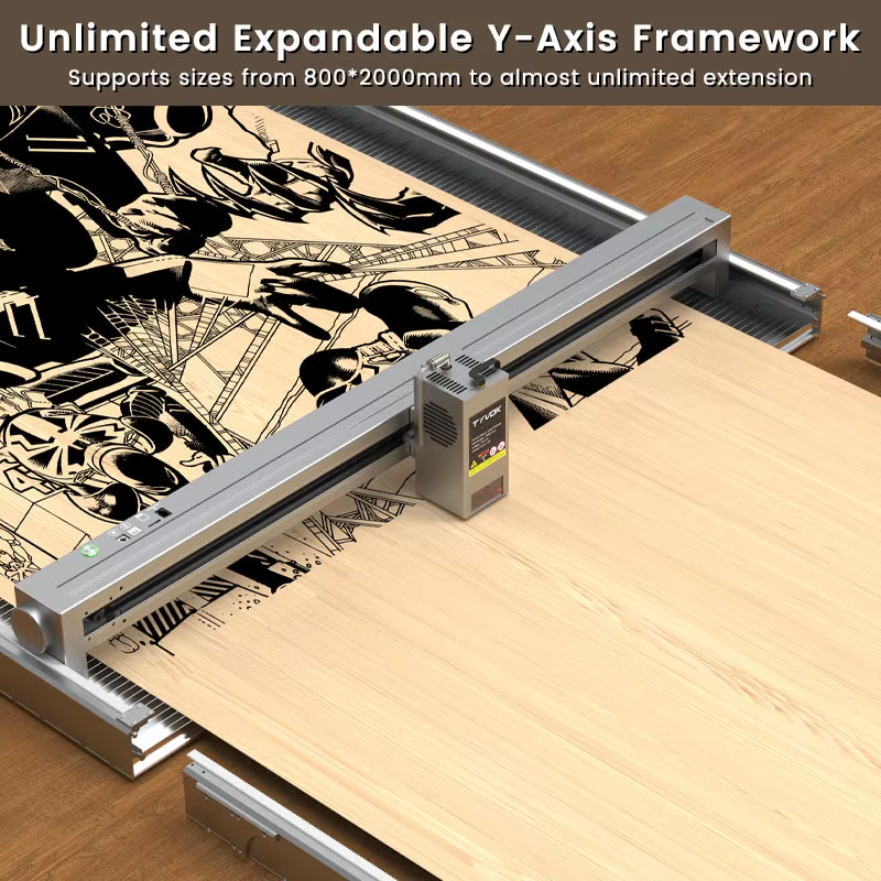 Tyvok Spider X1S Pro Large-Format Laser Engraver & Cutter — image 4