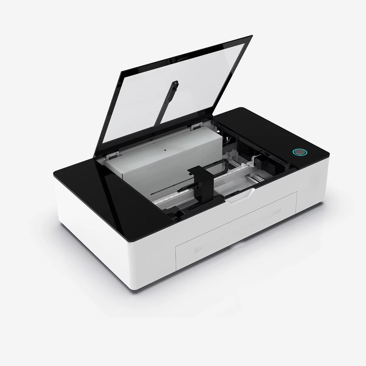 DIY Mini CNC 50W 55W CO2 Laser Cutting and Engraving Machine — image 2