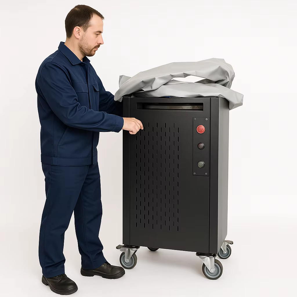 100W-300W Pulsed Laser Cleaning Machine with Raycus JPT Source — image 7