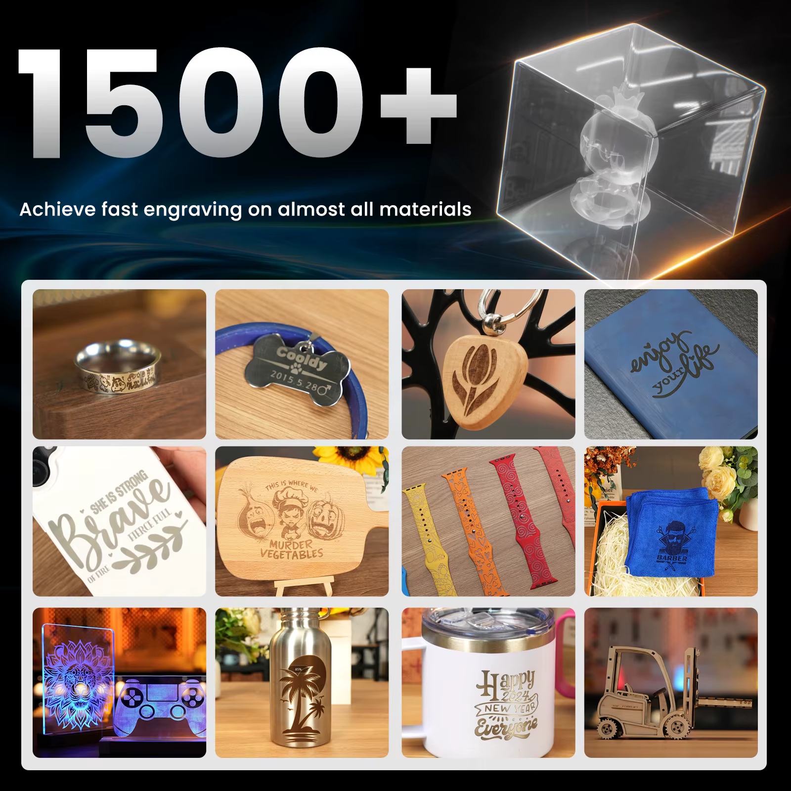 Sculpfun New V5 Laser Cutter and Engraving 5W Desktop UV Laser Marking Machine — image 6