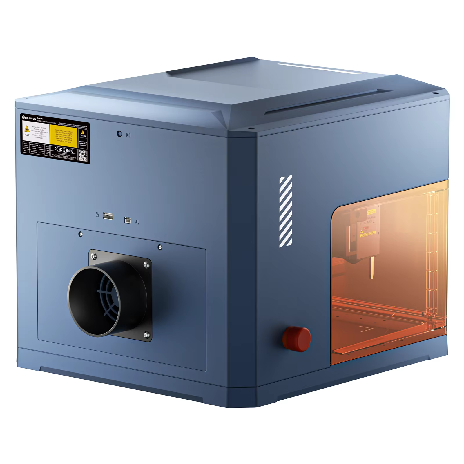 Sculpfun ICube Ultra High Speed Desktop Laser Engraver 12W — image 5