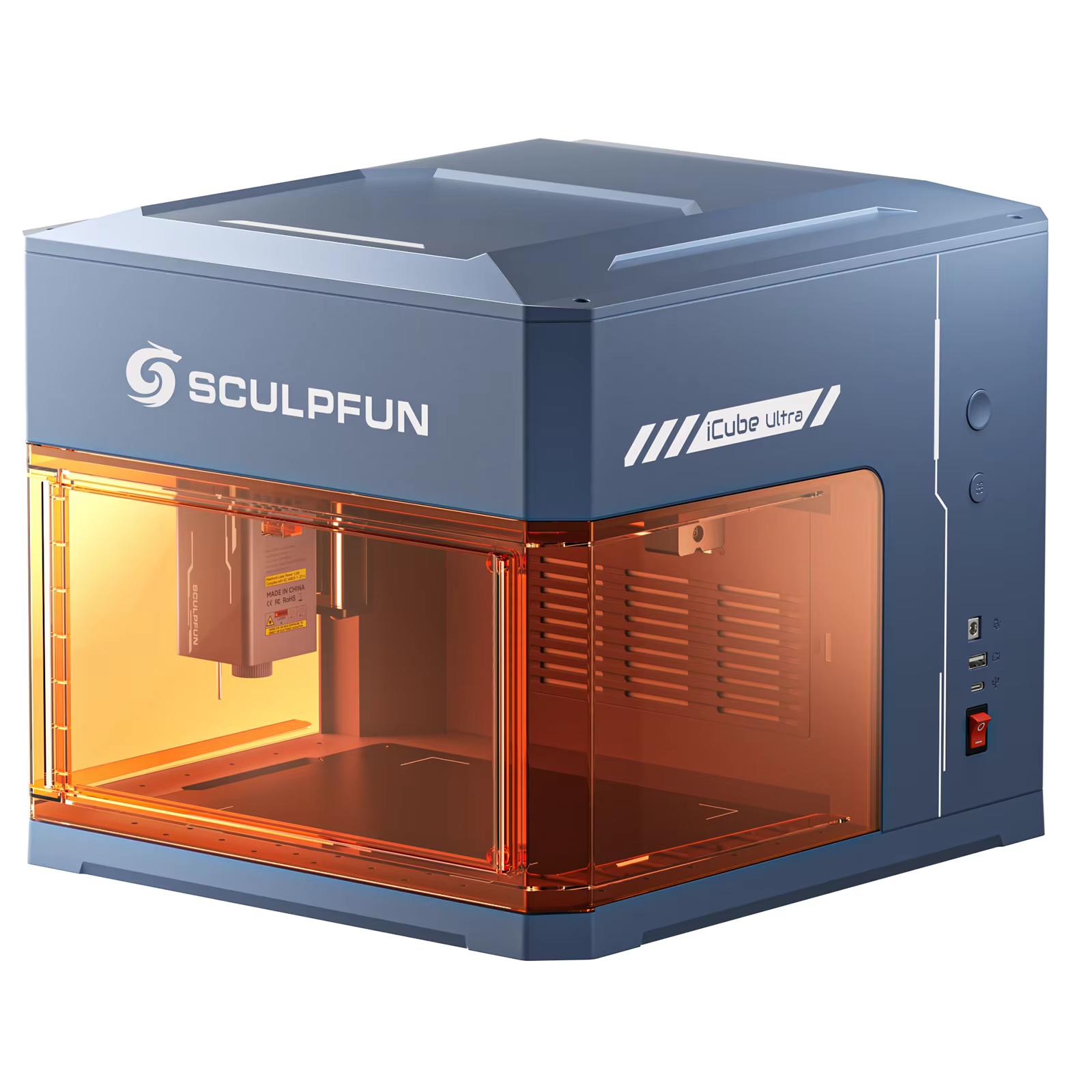 Sculpfun ICube Ultra High Speed Desktop Laser Engraver 12W — image 7