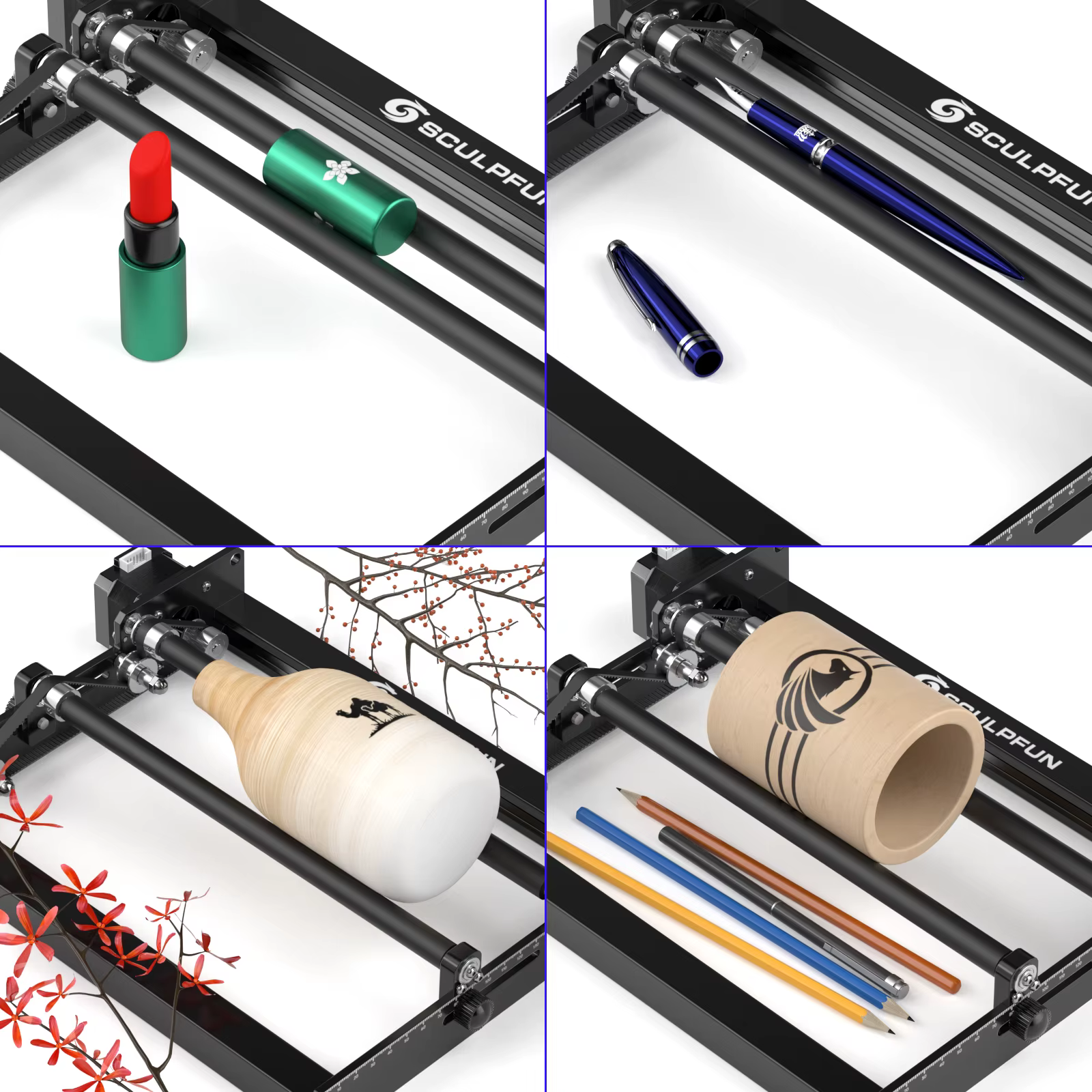 Sculpfun Rotary Attachment for Laser Engraving Machines — image 5