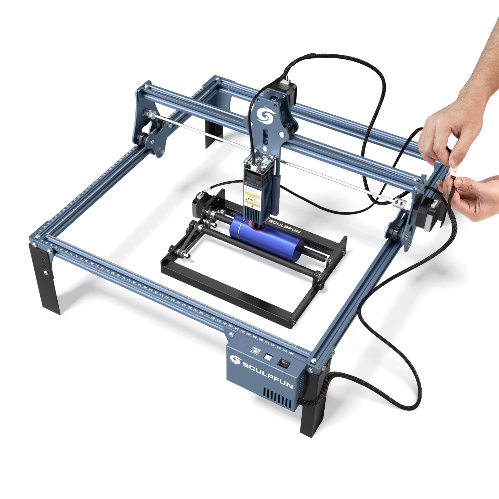 Sculpfun Rotary Attachment for Laser Engraving Machines — image 6