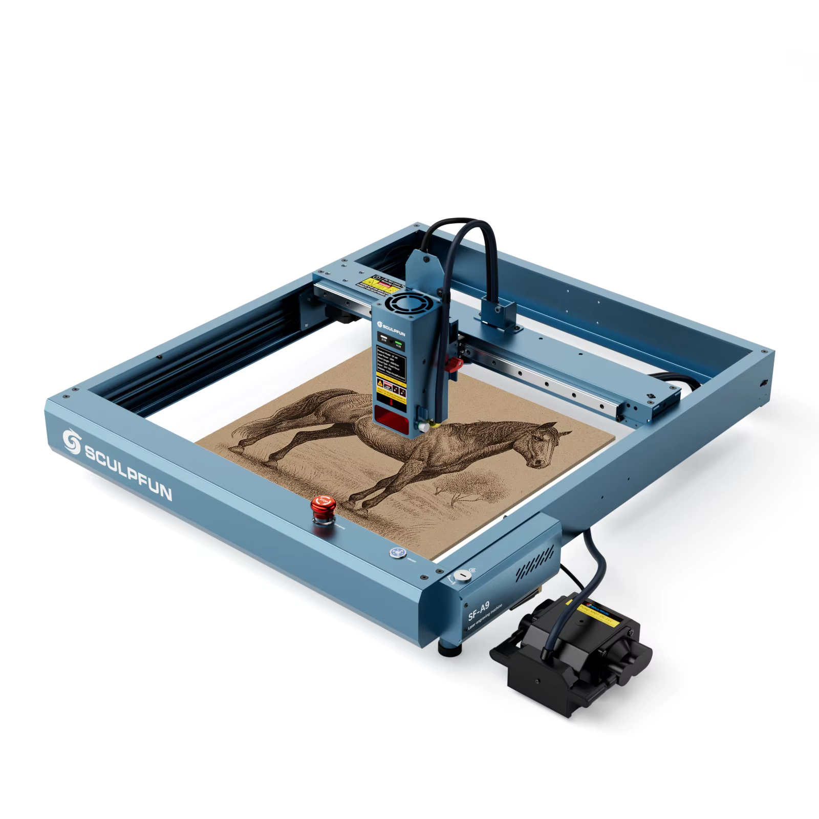 SCULPFUN SF-A9 40W High Power Diode Desktop Laser Cutter and Engraving Machine — image 2