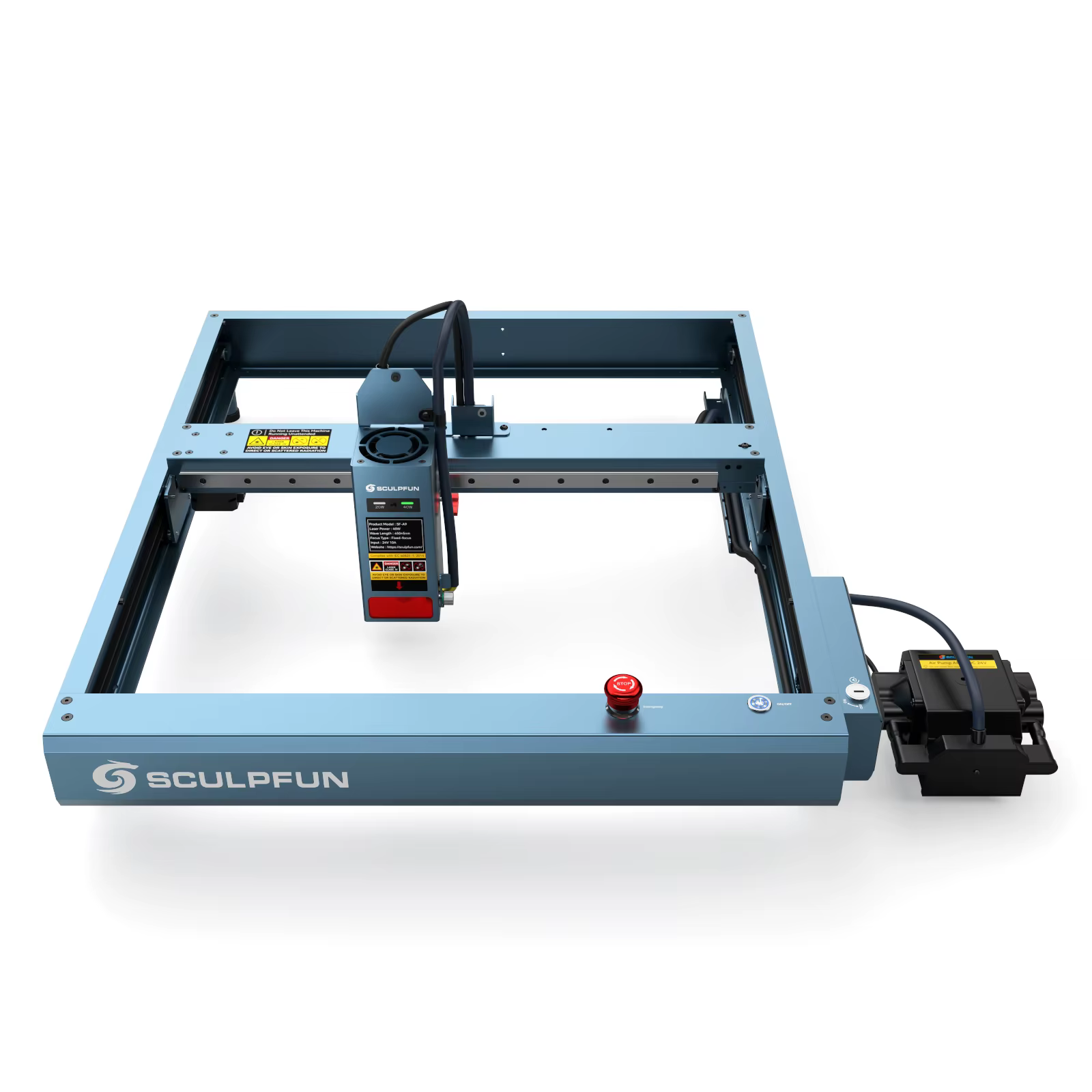 SCULPFUN SF-A9 40W High Power Diode Desktop Laser Cutter and Engraving Machine — image 5