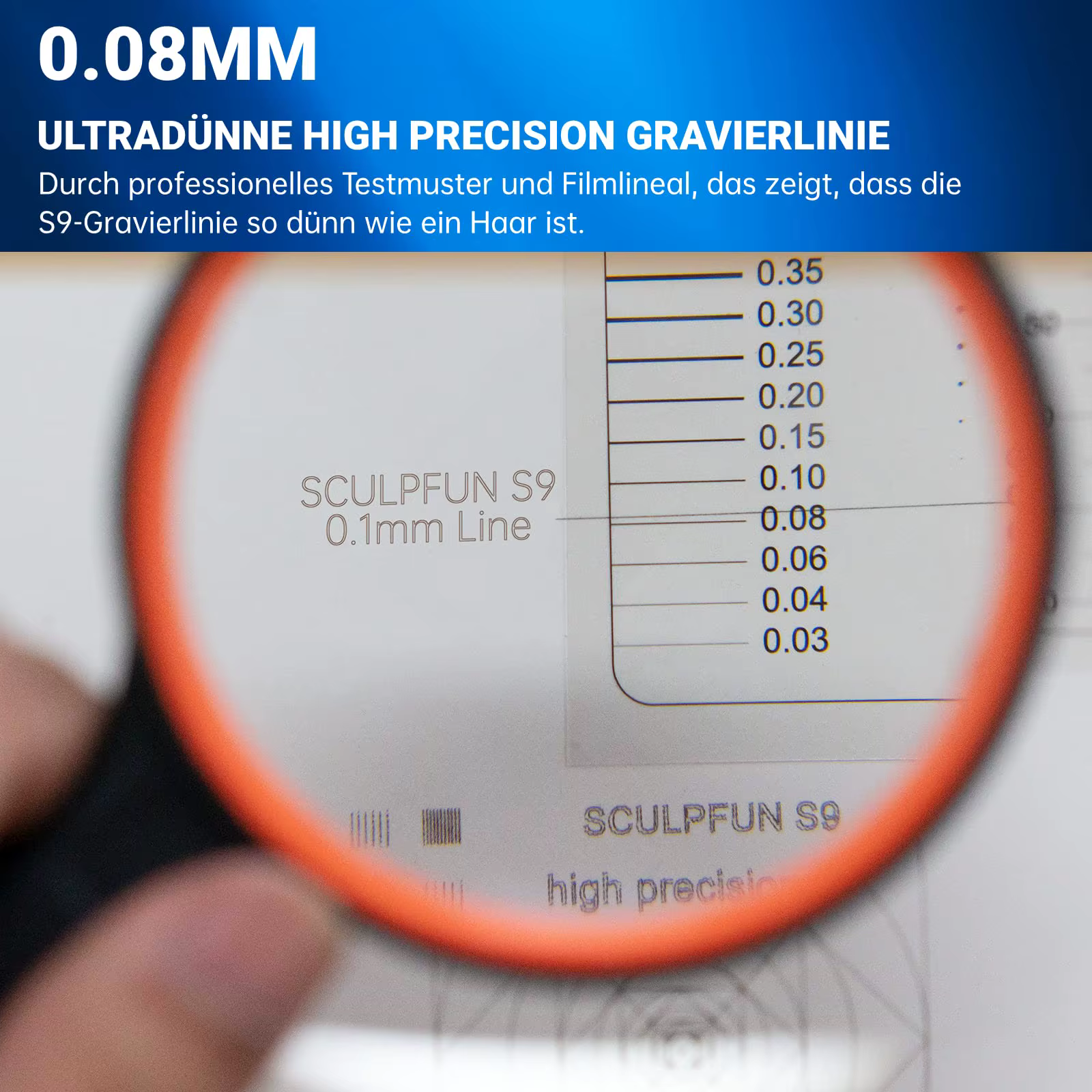 Sculpfun S9 5.5W Diode Laser Engraving Machine — image 5