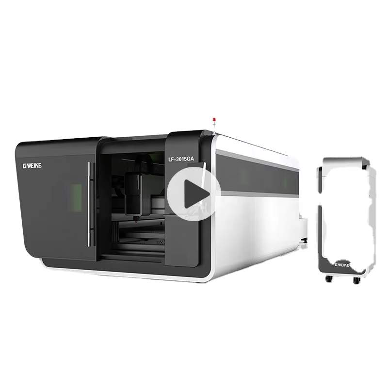 Gweike LF3015GA Dual Shuttle Fiber Laser Cutting Machine — image 2
