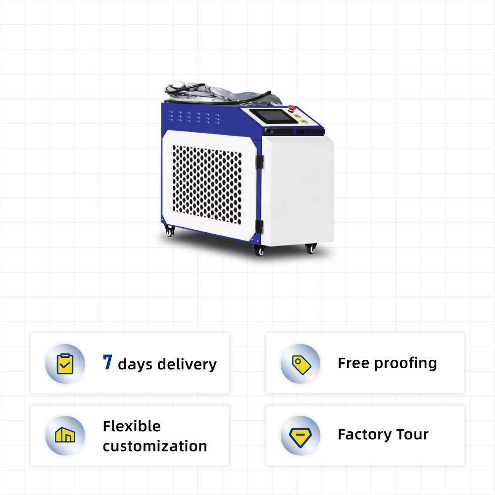 Industrial Portable Laser Cleaning Rust Removal Machine — image 3