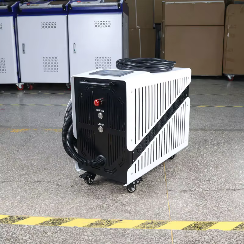 Portable Backpack Pulse Fiber Laser Cleaning Machine — image 4