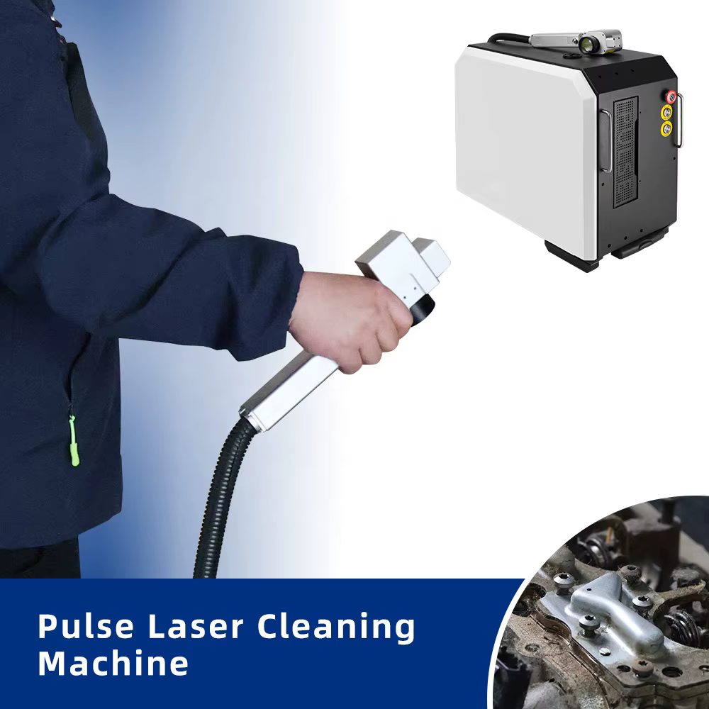 Portable Suitcase Pulse Fiber Laser Wood Cleaner Machine — image 3